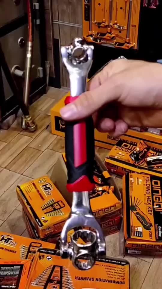 آچار چندکارهTiger Wrench/ابزار حرفه‌ای همه‌فن‌حریف|ابزارآلات|نجف‌آباد, فاز ۳ شهرک آزادگان|دیوار