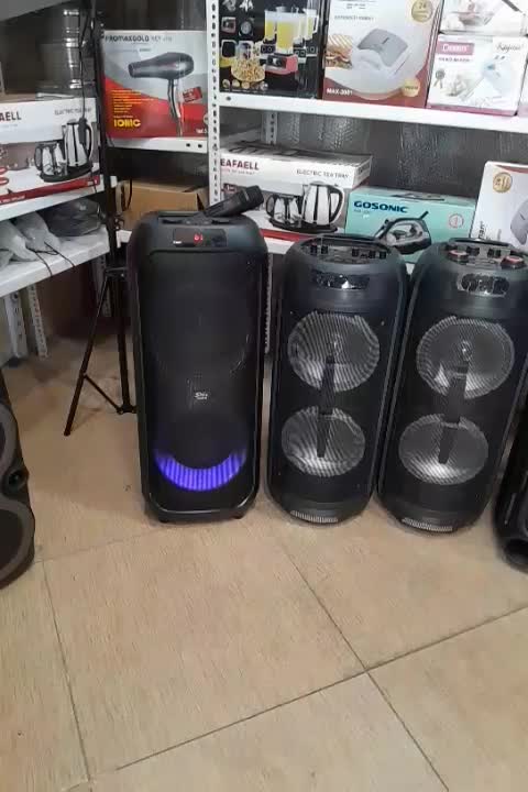 اسپیکر بیسدار قابل حمل 16 اینچ ایستاده|سیستم صوتی خانگی|رشت, کوی طالقانی|دیوار