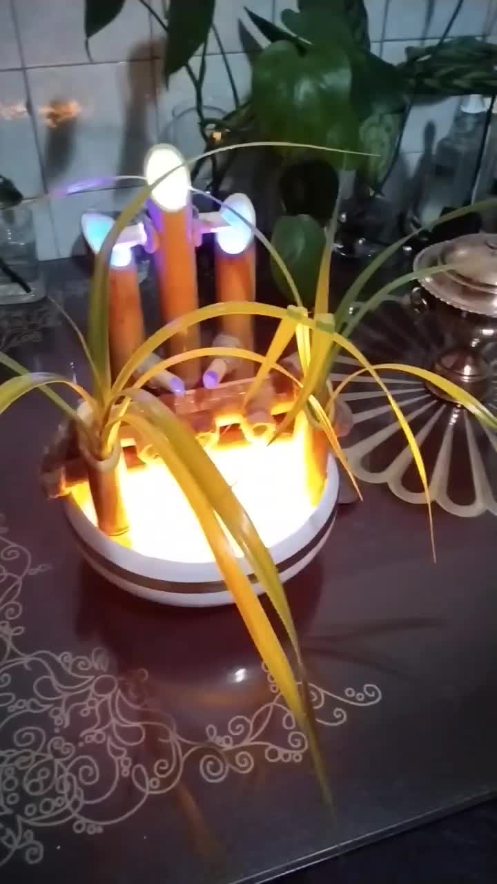 آبنمای رو میزی بصورت آماده یاساخت به سلیقه خودتان|صنایع دستی و سایر لوازم تزئینی|بومهن, |دیوار