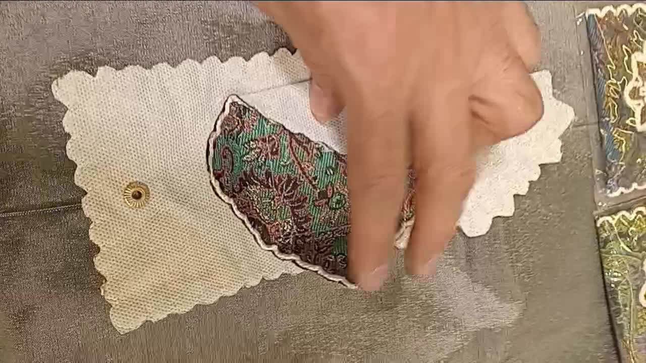 جانماز کیفی ترمه دکمه دار مدل بهار ۹×۱۰|صنایع دستی و سایر لوازم تزئینی|تهران, بازار|دیوار