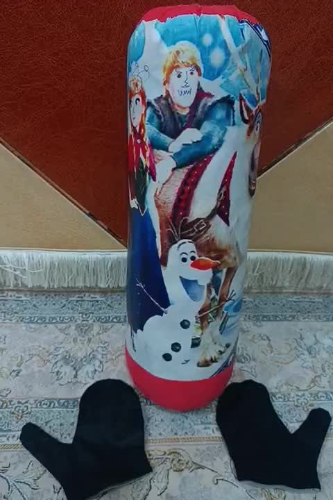 کیسه بوکس بازی بچه ها همراه با دست کش بوکس|اسباب‌‌بازی|کارون, |دیوار