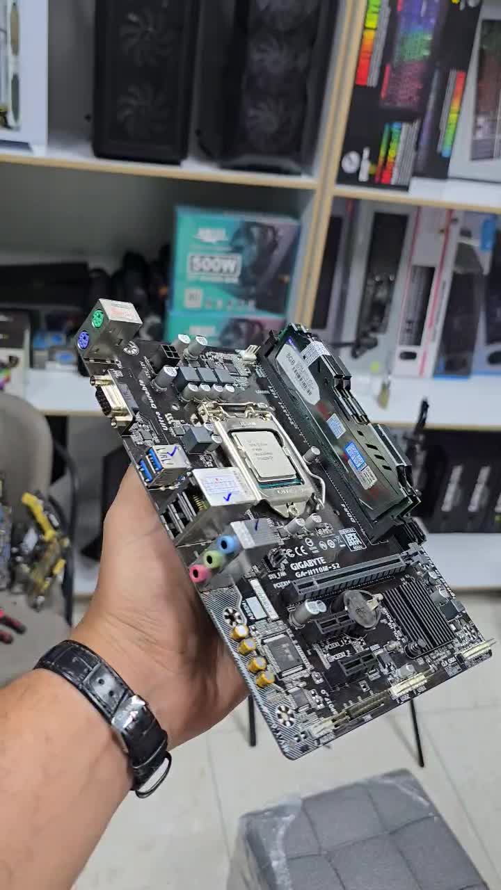 باندل گیمینگ i5 6500 + رم 16GB DDR4 + مادربرد H110|قطعات و لوازم جانبی رایانه|کرج, منظریه|دیوار