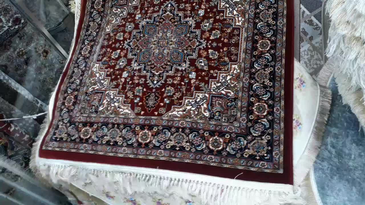 فرش آشپزخانه ۷۰۰شانه هریس۱×۱/۵ کپی دایره بیضی|فرش|تبریز, |دیوار