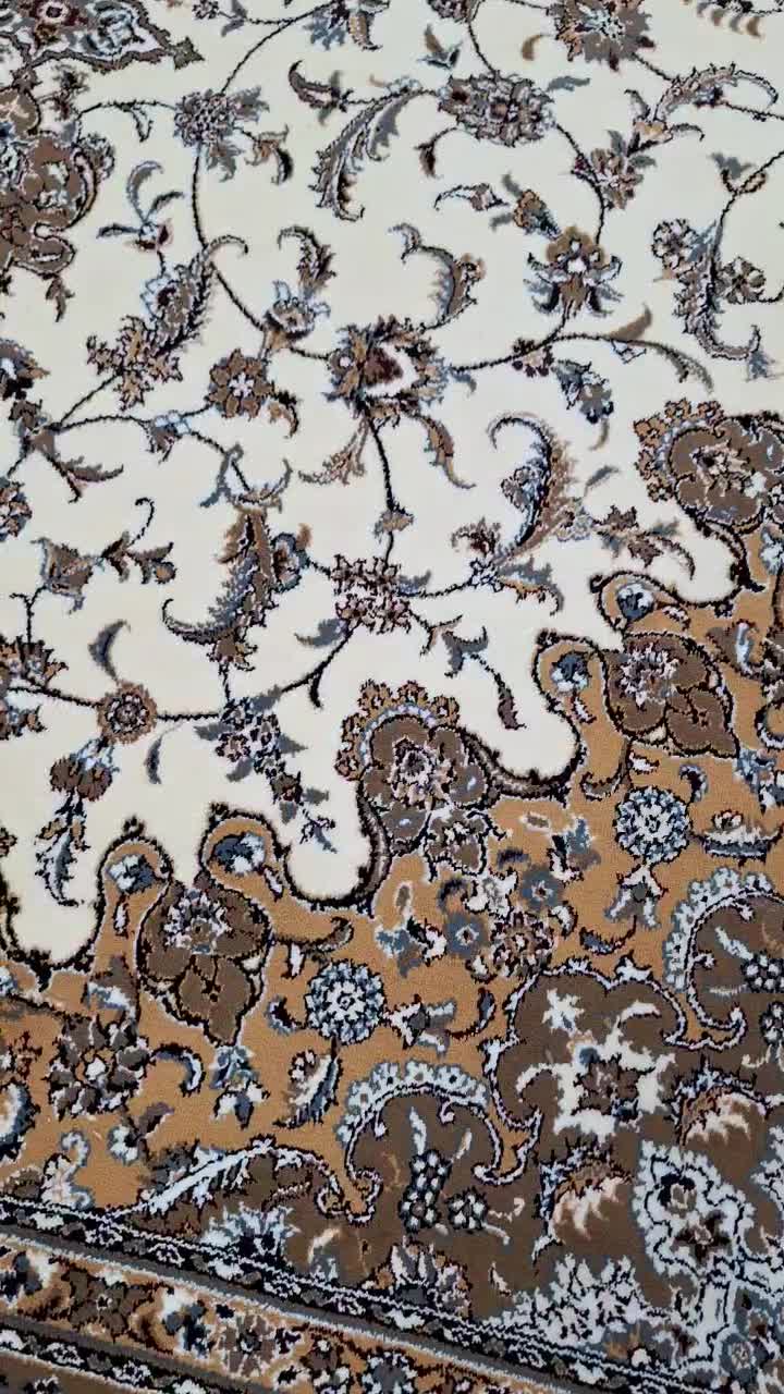 یک جفت فرش ۶متری طرح نایین کرم نو آک|فرش|اصفهان, شاهزید|دیوار