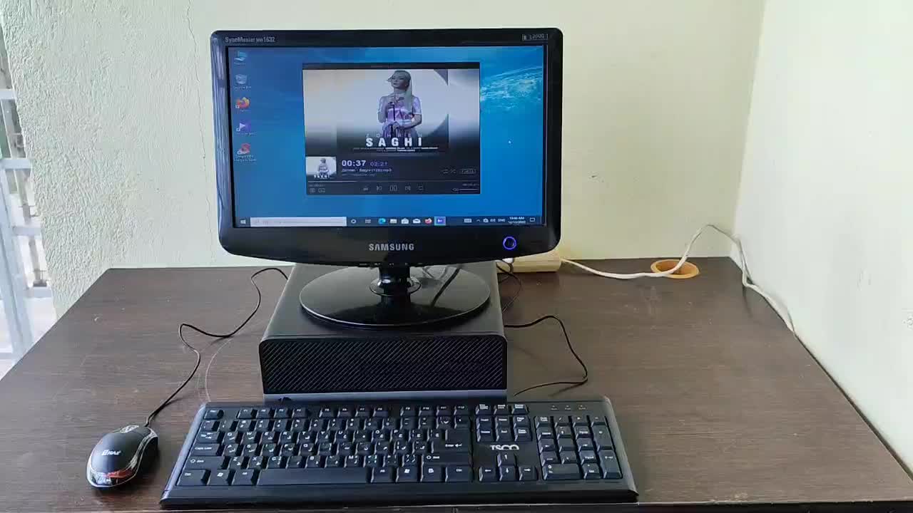 مینی کیس HP G4 A10 ddr4 رم ۱۶ هارد m2 و ۵۰۰|رایانه رومیزی|چالوس, |دیوار