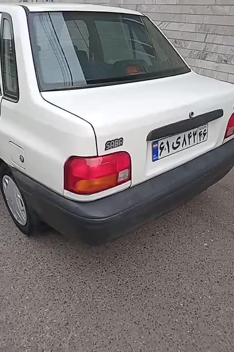 پراید۸۶دوگانه شرکتی|خودرو سواری و وانت|رشت, جانبازان|دیوار