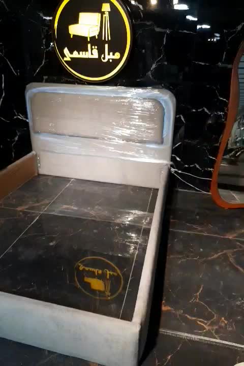 تختخواب دونفره مدل پاندا|تخت و سرویس خواب|رباط‌کریم, وهن آباد|دیوار