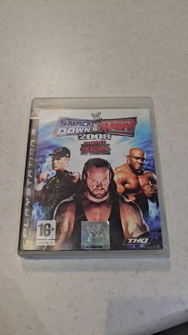 Smack down vs Raw 2008 PS3|کنسول، بازی ویدئویی و آنلاین|تهران, آرژانتین|دیوار