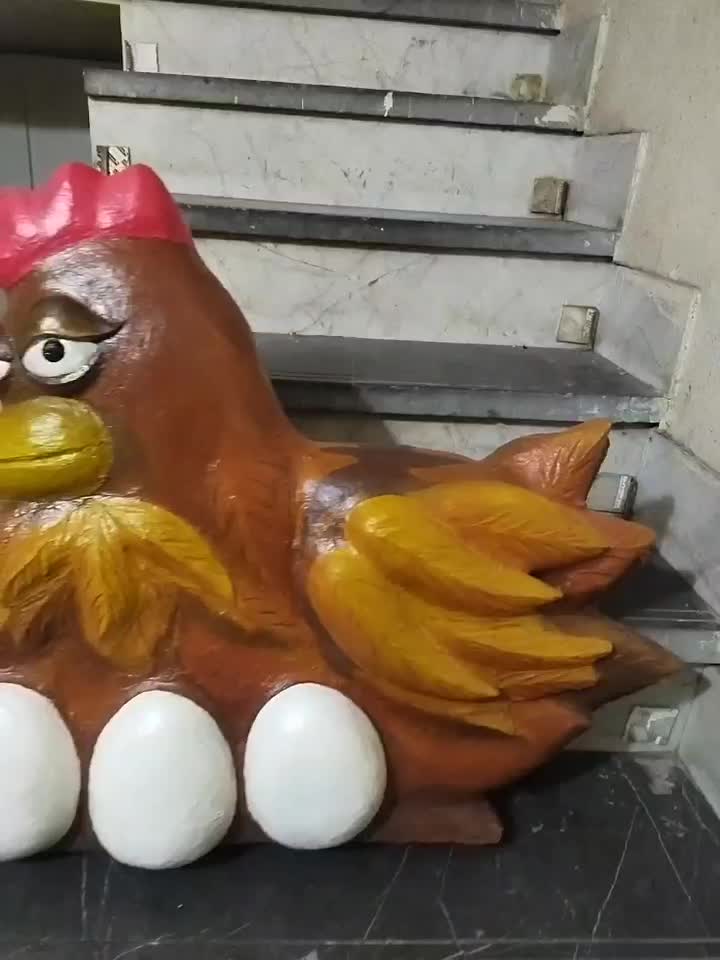 ماکت مرغ سایز ۱۰۰ در ۷۰ مناسب ویترین مهد|مجسمه، تندیس، ماکت|اصفهان, نقش جهان|دیوار
