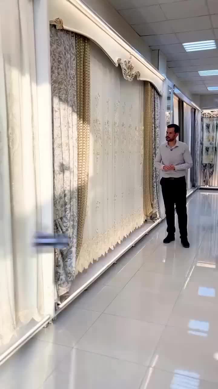 پرده پذیرایی اعیونی با شرایط اقساط|پرده، رانر، رومیزی|بهبهان, |دیوار