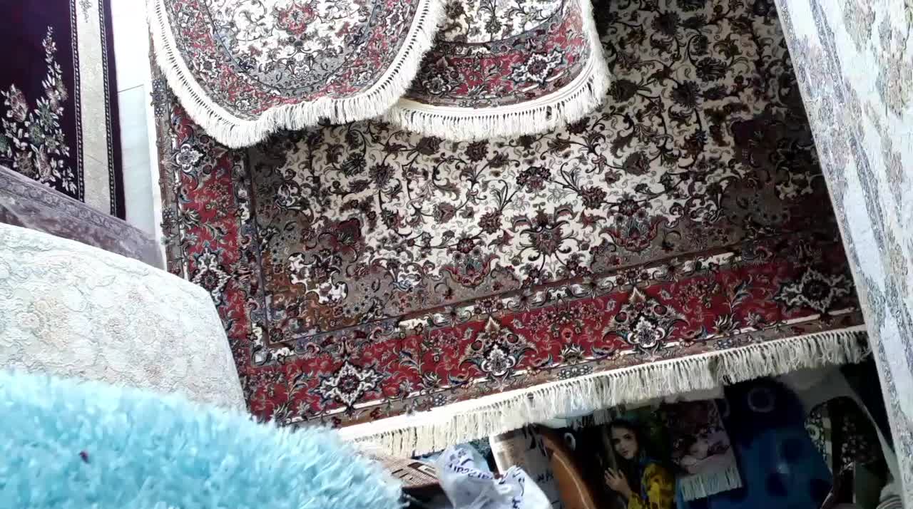 فرش ۲۵۵۰تراکم اولیا اکریلیک نخ دایره۱/۵×۱/۵سایز|فرش|تبریز, |دیوار