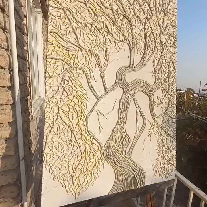 تابلو دکوراتیو نقاشی مدرن برجسته کار دست مدرن نقره|تابلو، نقاشی، عکس|تهران, حصارک|دیوار