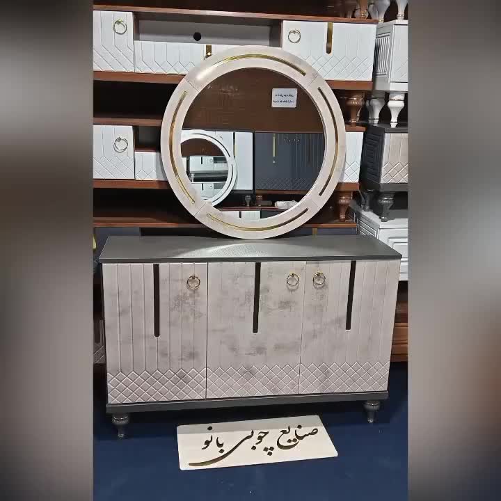 دو طبقه 120 سانتی زیبا با رنگهای مختلف کد 5000|بوفه، ویترین، کنسول|قم, قلعه کامکار|دیوار