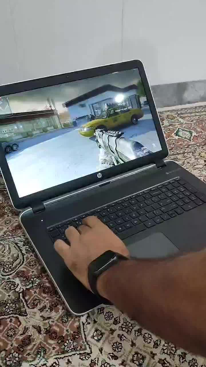 HPهفده اینچ بزرگ بسیار روان دقیق مهندسی درحد آکبند|رایانه همراه|پارسآباد, |دیوار