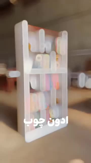 کتابخانه و قفسه کتاب مدل هستی|کتابخانه، شلف، قفسههای دیواری|تبریز, |دیوار