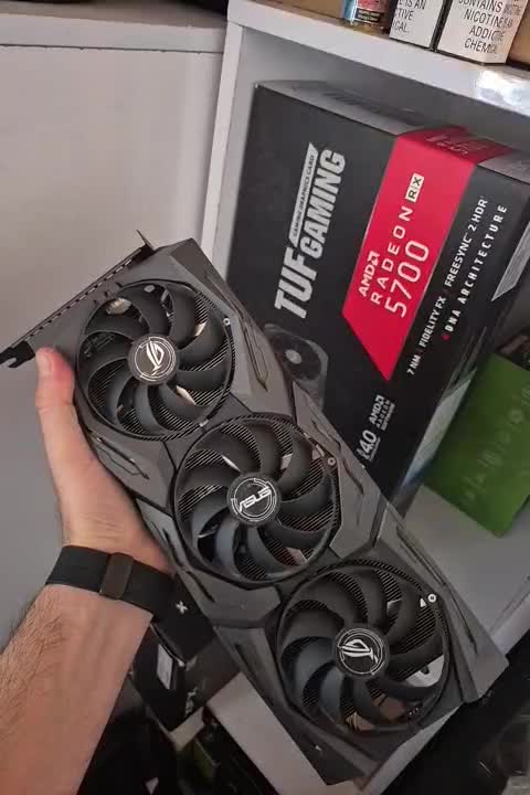 گرافیک RX 5700XT XFX|قطعات و لوازم جانبی رایانه|اهواز, نادری|دیوار