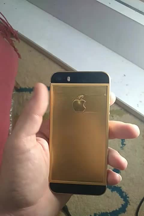 آیفون 5s لاکچری شاسی گلدن|موبایل|رشت, منظریه|دیوار