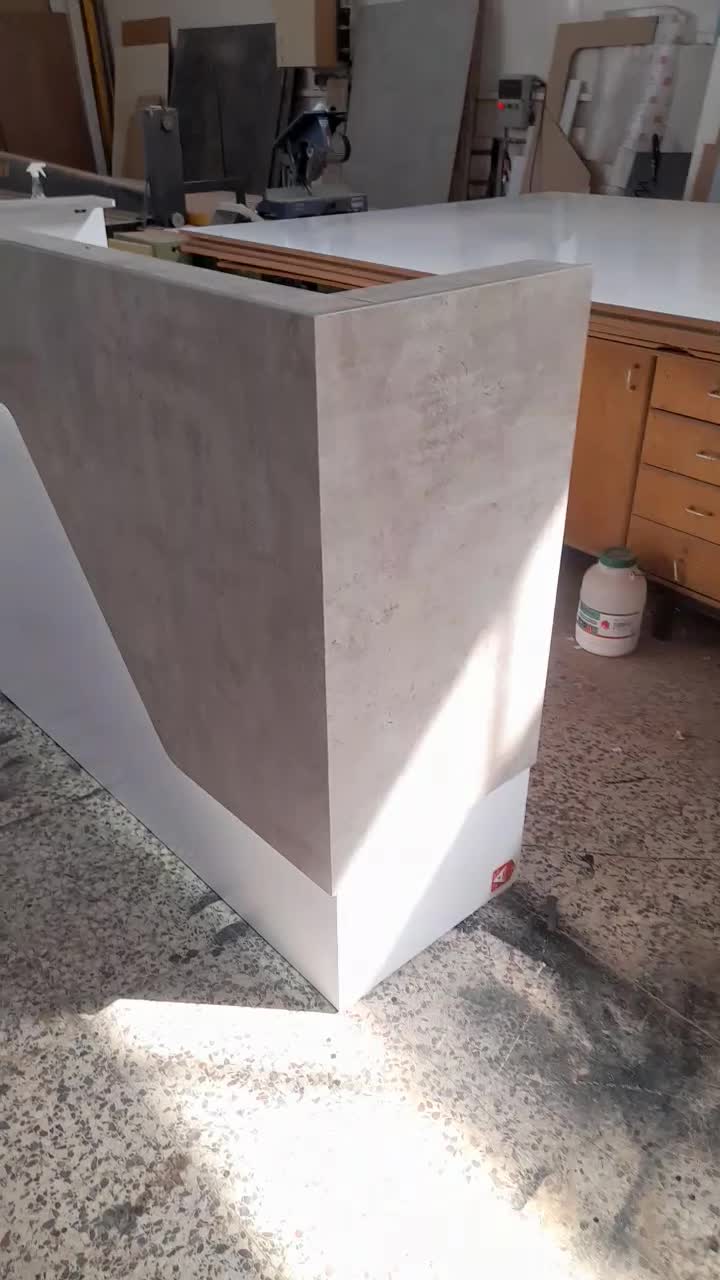 کانتر پذیرش MDF تایلندی نیک چوب|دفتر کار|شیراز, کرونی(خاتونک)|دیوار