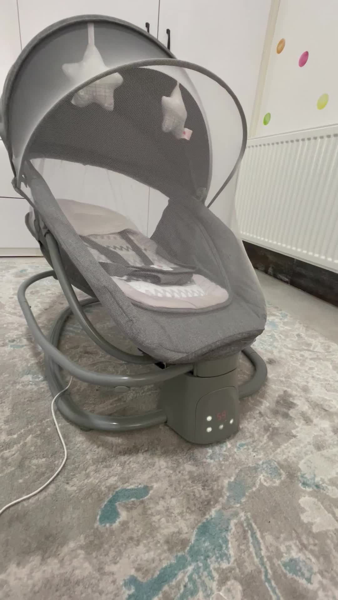 گهواره برقی ماستلا ۳ در۱ همراه با میز غذا|کالسکه و لوازم جانبی|درگز, |دیوار