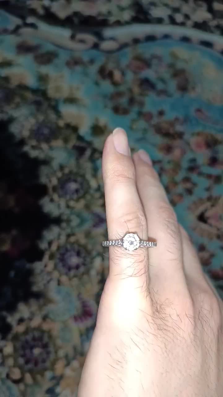 انگشتر الماس پاک اصل آرت دکو1920 با16عددمخراج|جواهرات|تهران, آذربایجان|دیوار