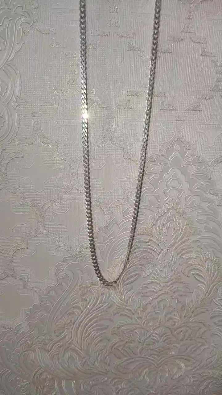 گردنبند کارتیر نقره ایتالیی|جواهرات|تهران, مینابی|دیوار