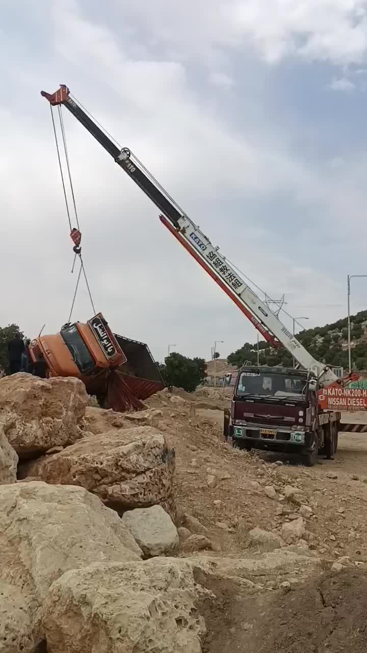 جرثقیل 20تن|خدمات حمل و نقل|اسلامآباد غرب, |دیوار