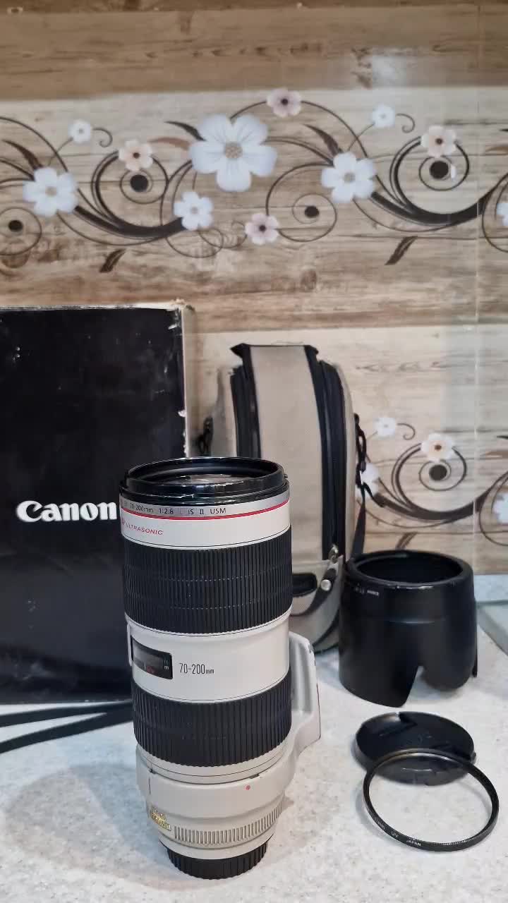 lenz Canon EF 70-200 F2.8L IS II USM|دوربین عکاسی و فیلم‌برداری|یزد, |دیوار