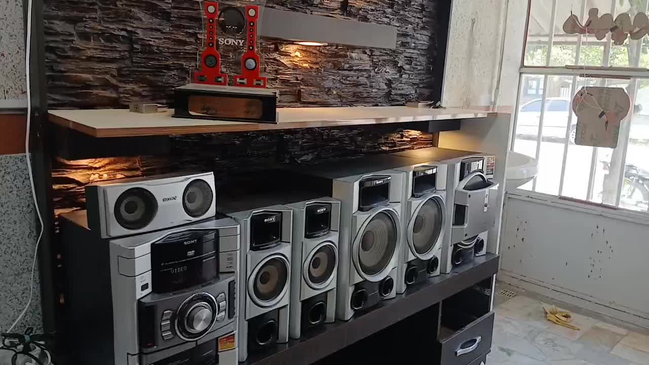 ضبط سونی مدل GN1100D|سیستم صوتی خانگی|ساری, |دیوار