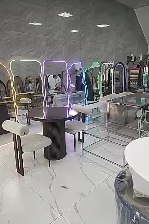 آینه های نئون و بک لایت|آینه|چهاردانگه (تهران), |دیوار