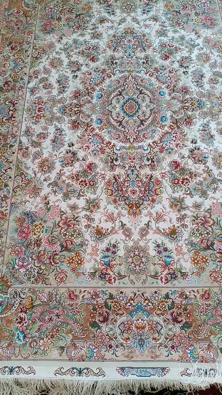 تک قالیچه گلدانی جدید خطیبی|فرش|تبریز, |دیوار