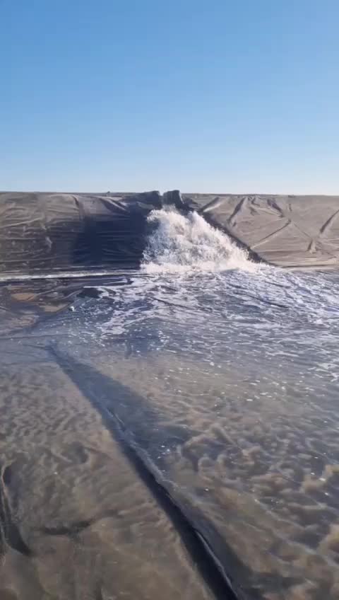 استخر پلیمری کشاورزی با ورق ژئوممبران|خدمات باغبانی و درختکاری|سراب, |دیوار