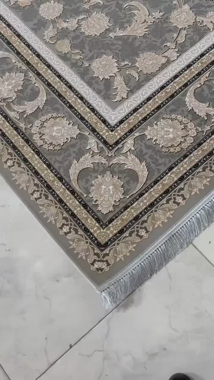 فرش طرح افشان زرین1200|فرش|کاشان, مزرعه نو|دیوار