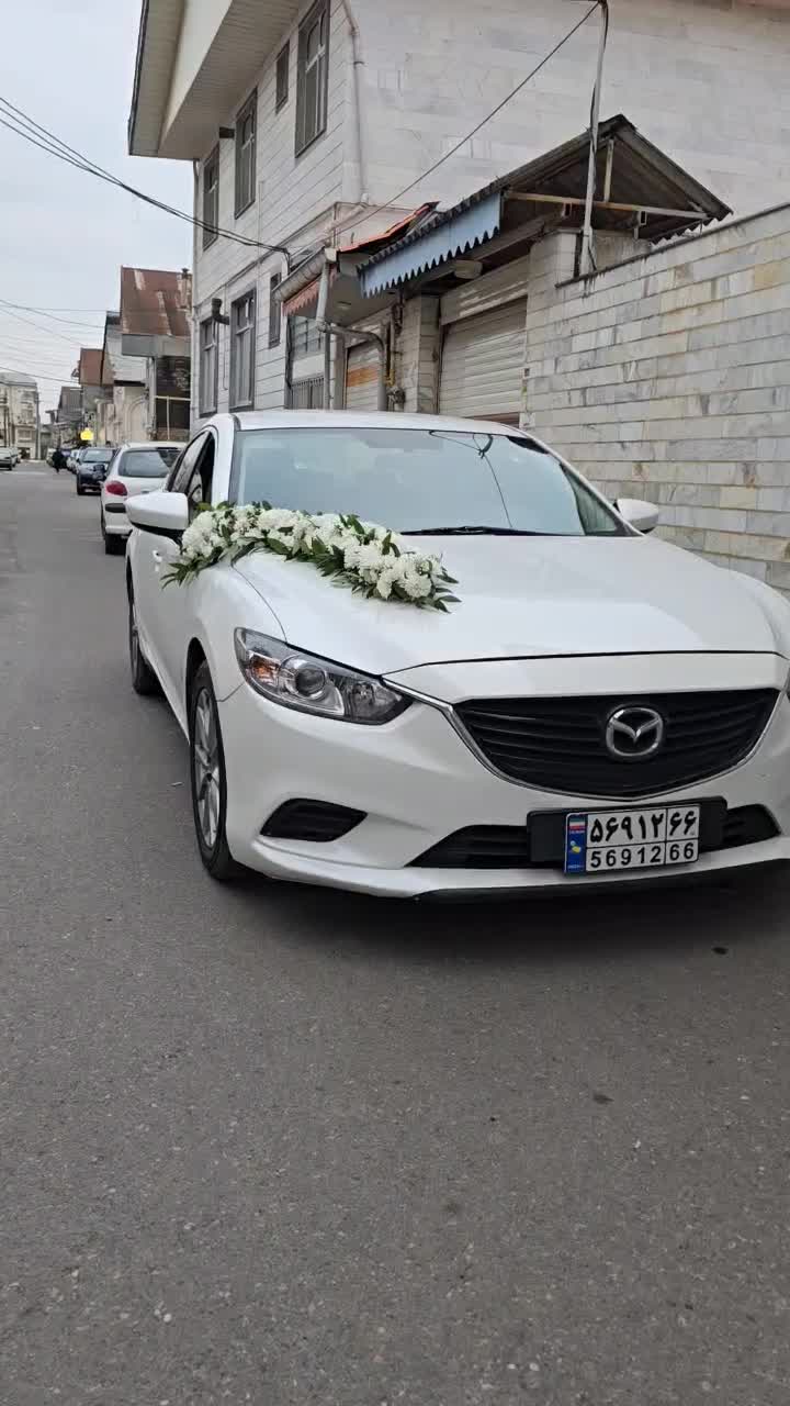 اجاره ماشین عروس مزدا|خودرو اجاره‌ای|رشت, معلم|دیوار