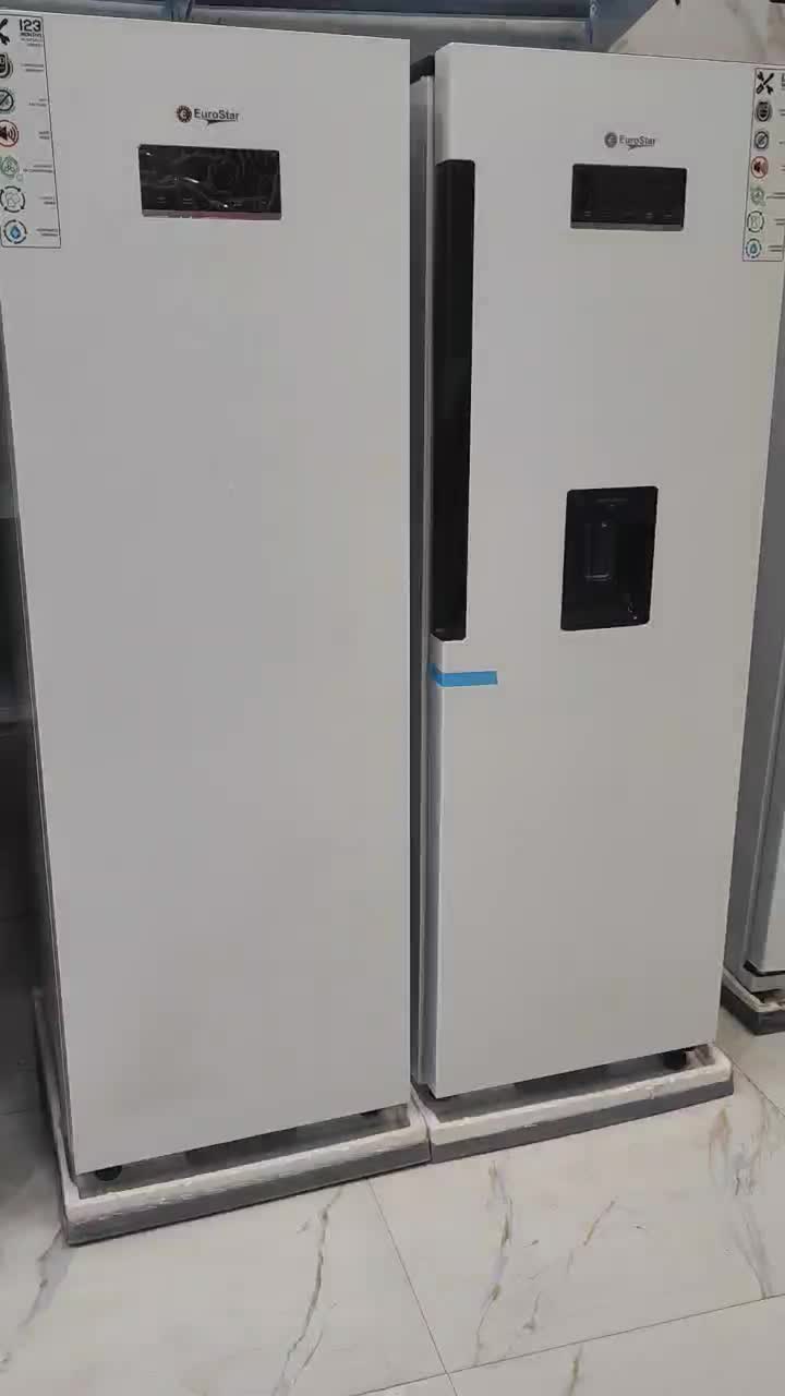 یخچال دوقولو یورواستار اقساط 24 ماهه با کد ملی|یخچال و فریزر|خرم‌آباد, |دیوار