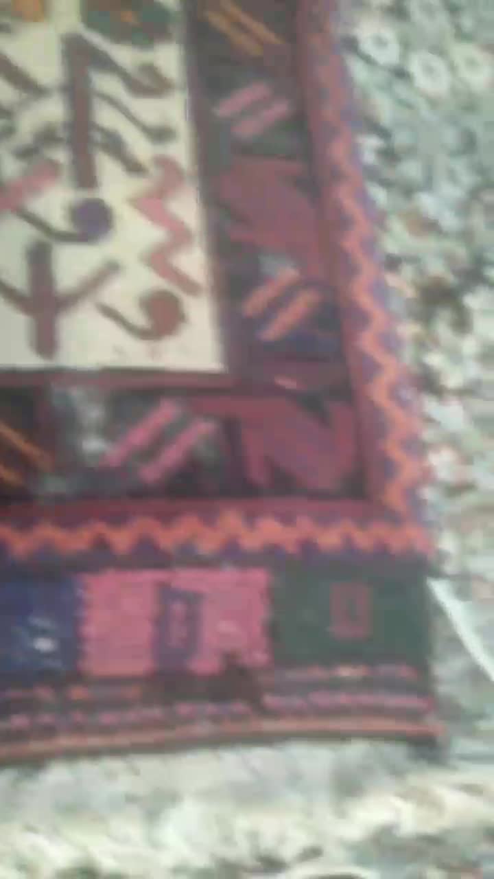 دو عدد قالی افشاز قیمت مناسب|فرش|کرمان, |دیوار