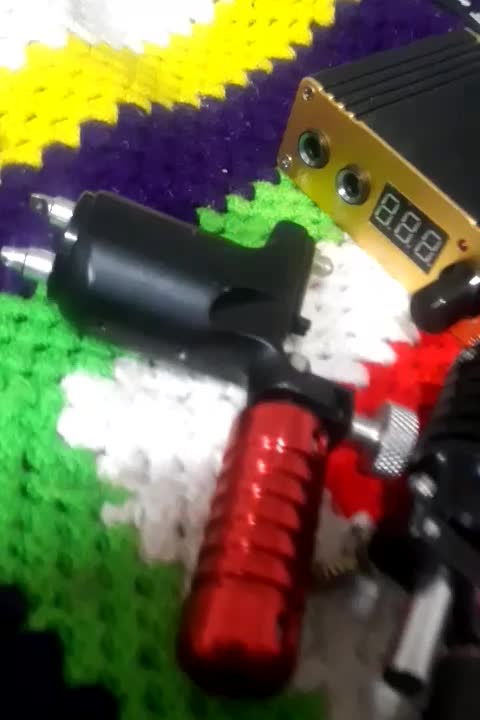 دستگاه تتوی بدن..گان وروتاری درحدصفر|آرایشگاه و سالنهای زیبایی|یاسوج, |دیوار