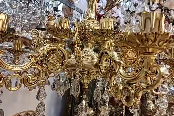 لوستر   بسیار سبک مخصوص  سقف کناف|لوستر و چراغ آویز|شیراز, شهرک گلستان|دیوار