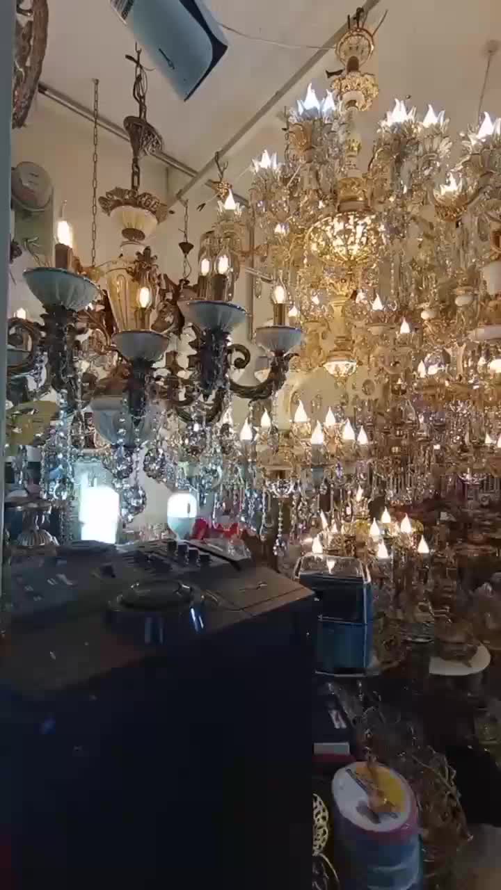 برنز|لوستر و چراغ آویز|اردبیل, |دیوار