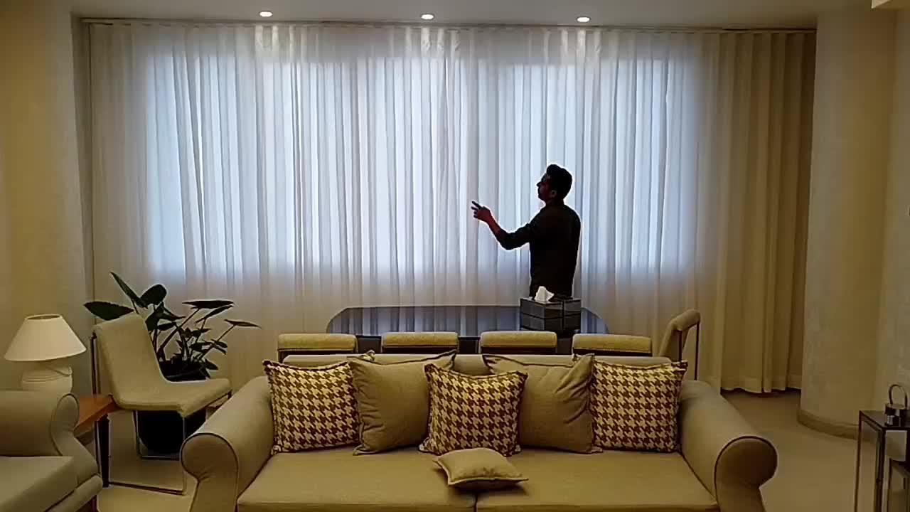 پرده / پرده مینیمال / پرده پانچ/ پرده حریر/پذیرایی|پرده، رانر، رومیزی|شیراز, تندگویان|دیوار