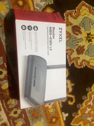 وای فای zyxel  NBG418N v2|مودم و تجهیزات شبکه|نوشهر, |دیوار