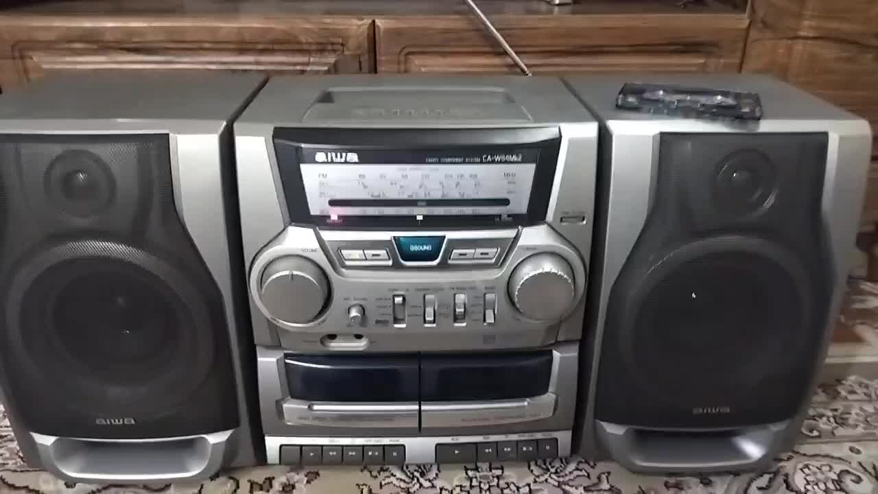 رادیو ضبط دو کاست دوباند آیوا|کلکسیون اشیاء عتیقه|کرج, شهرک سهرابیه|دیوار