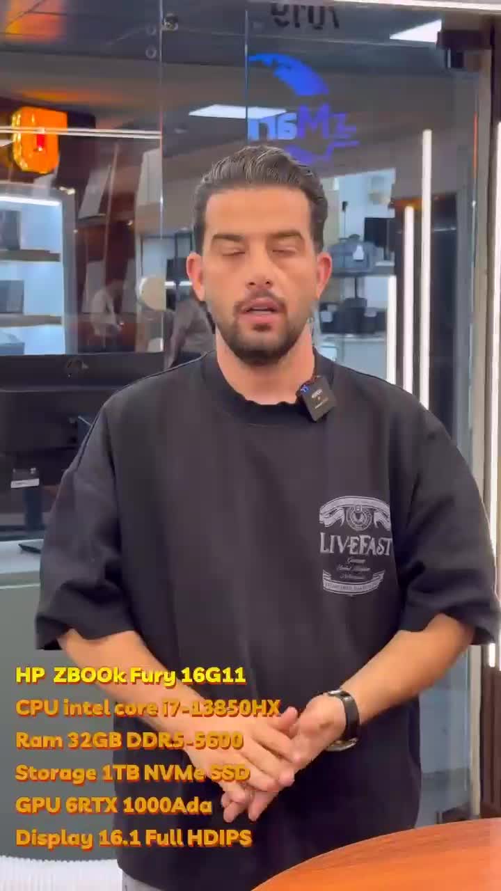 لپتاپ قدرتمند 6 گیگ گرافیک 2024 Hp ZBook Fury|رایانه همراه|تهران, فلسطین (میدان انقلاب)|دیوار