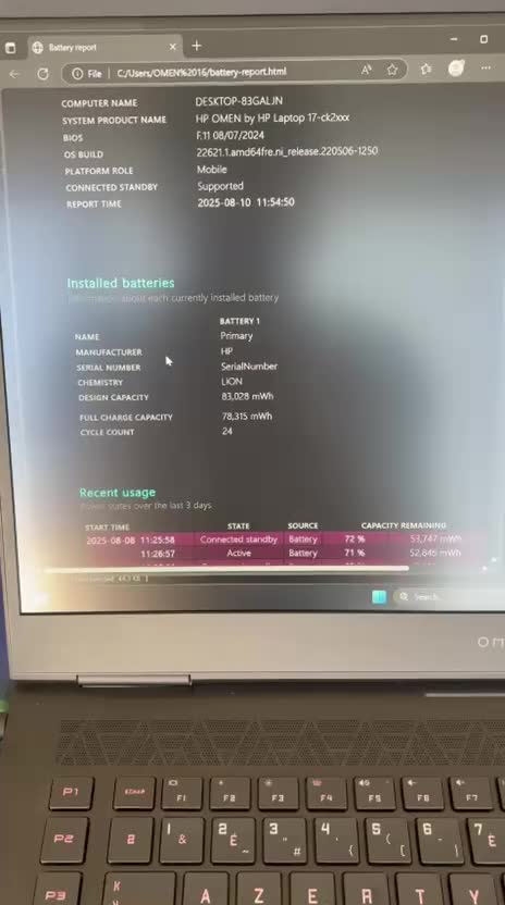 HP OMEN 17.3 QHD RTX 4090 Hz i-0HX|رایانه همراه|آمل, |دیوار