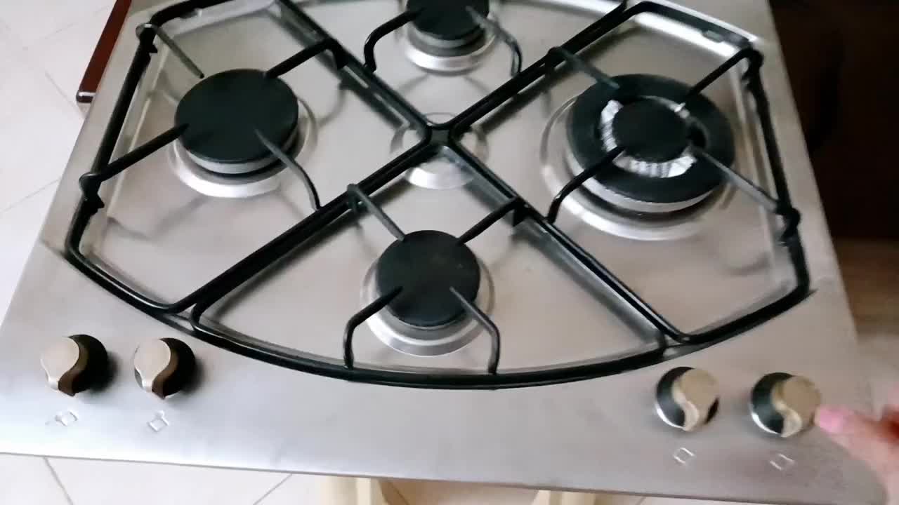 گاز صفحه ای توکار ۴شعله بیمکث|اجاق گاز و لوازم برقی پخت‌وپز|تهران, شهرک صدرا|دیوار