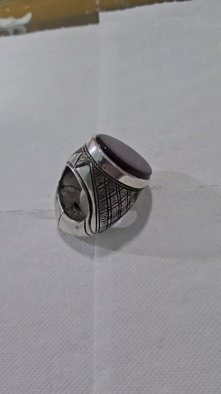 انگشتر نقره دستساز عیار ۹۲۵ کلکسیونی زیبا و تک|زیورآلات و اکسسوری|اهواز, کوی نفت|دیوار