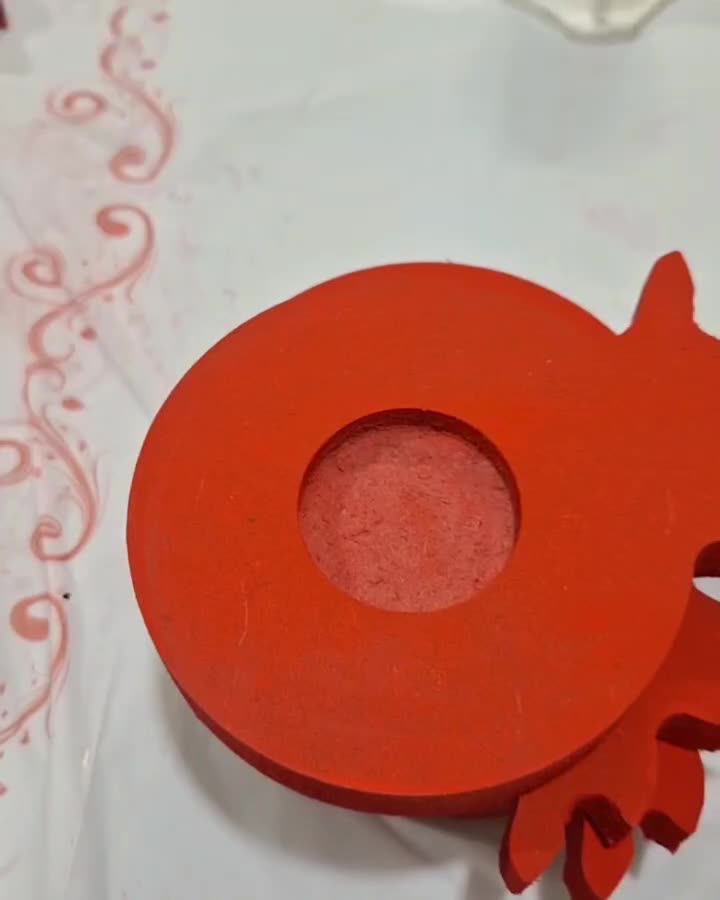 جای شمعی انار و اردوخوری|صنایع دستی و سایر لوازم تزئینی|بروجرد, |دیوار