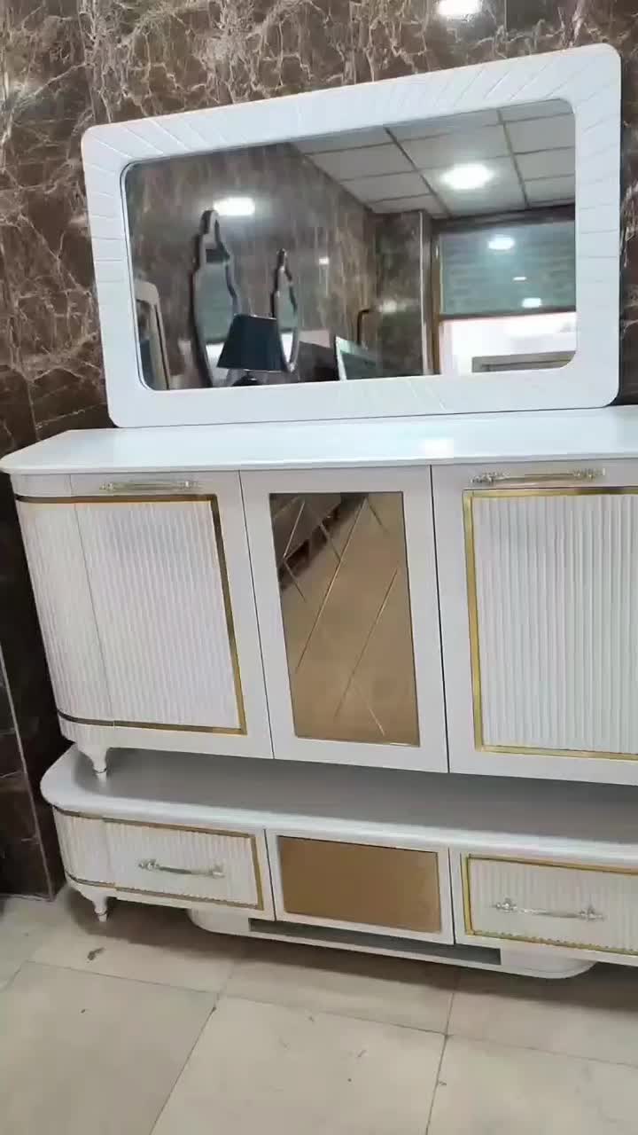 میزتلوزیون وآینه‌کنسول لوکس wood|بوفه، ویترین، کنسول|تهران, شهید رجایی|دیوار