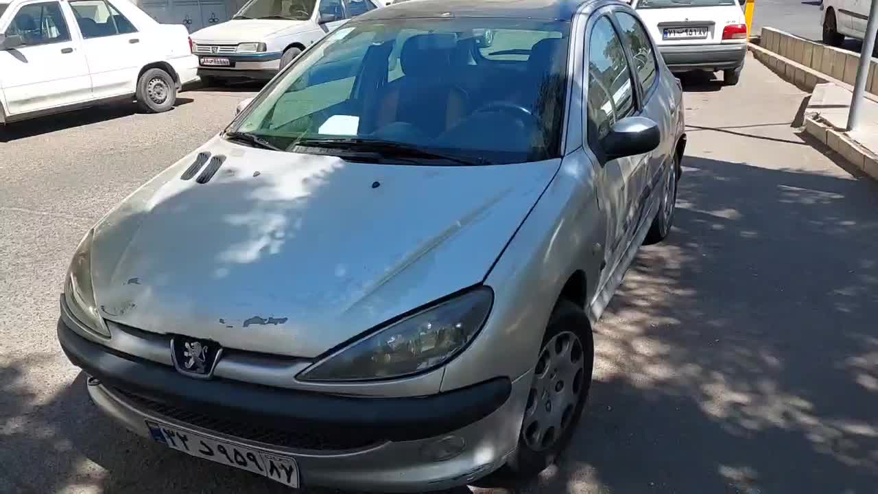 ۲۰۶ نقره ای تیپ ۲ مدل ۸۲|خودرو سواری و وانت|زنجان, |دیوار