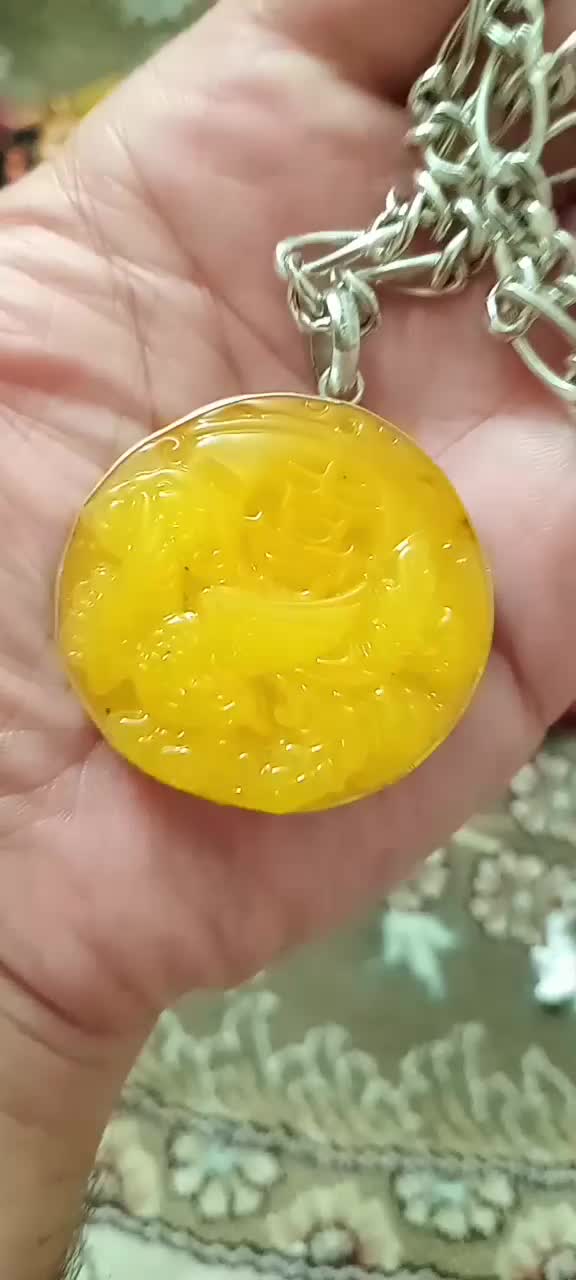 کهربا اصل سیمرغ خوشبختی سنگ جادوی جذب|جواهرات|تهران, آبشار|دیوار
