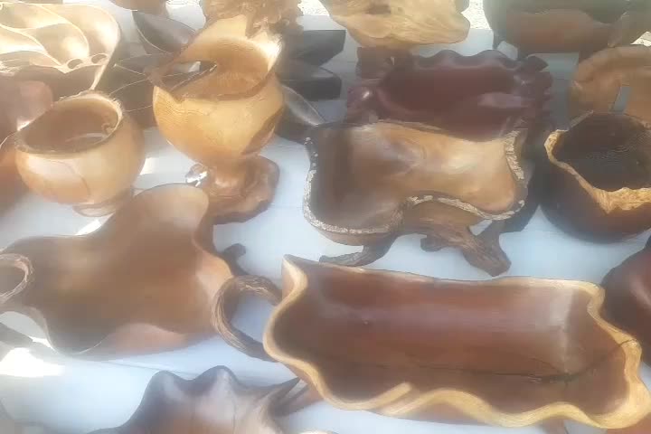 ظروف چوبی دستساز که به جرات میگم بی نظیر در کشور|صنایع دستی و سایر لوازم تزئینی|رویان, |دیوار